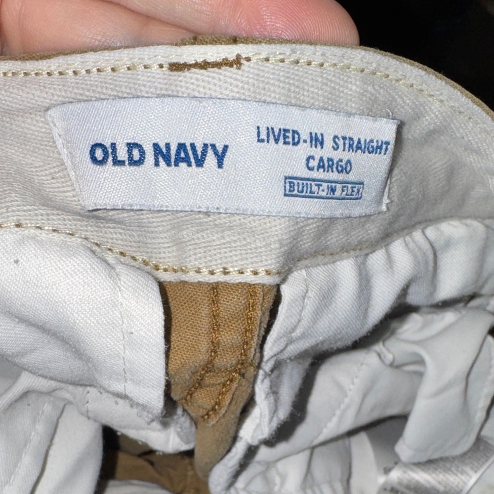 Old Navy Lived-In Straight Cargo Pants 32x30 Brown Built-In Flex
Khaki Brown - Picture 2 of 7